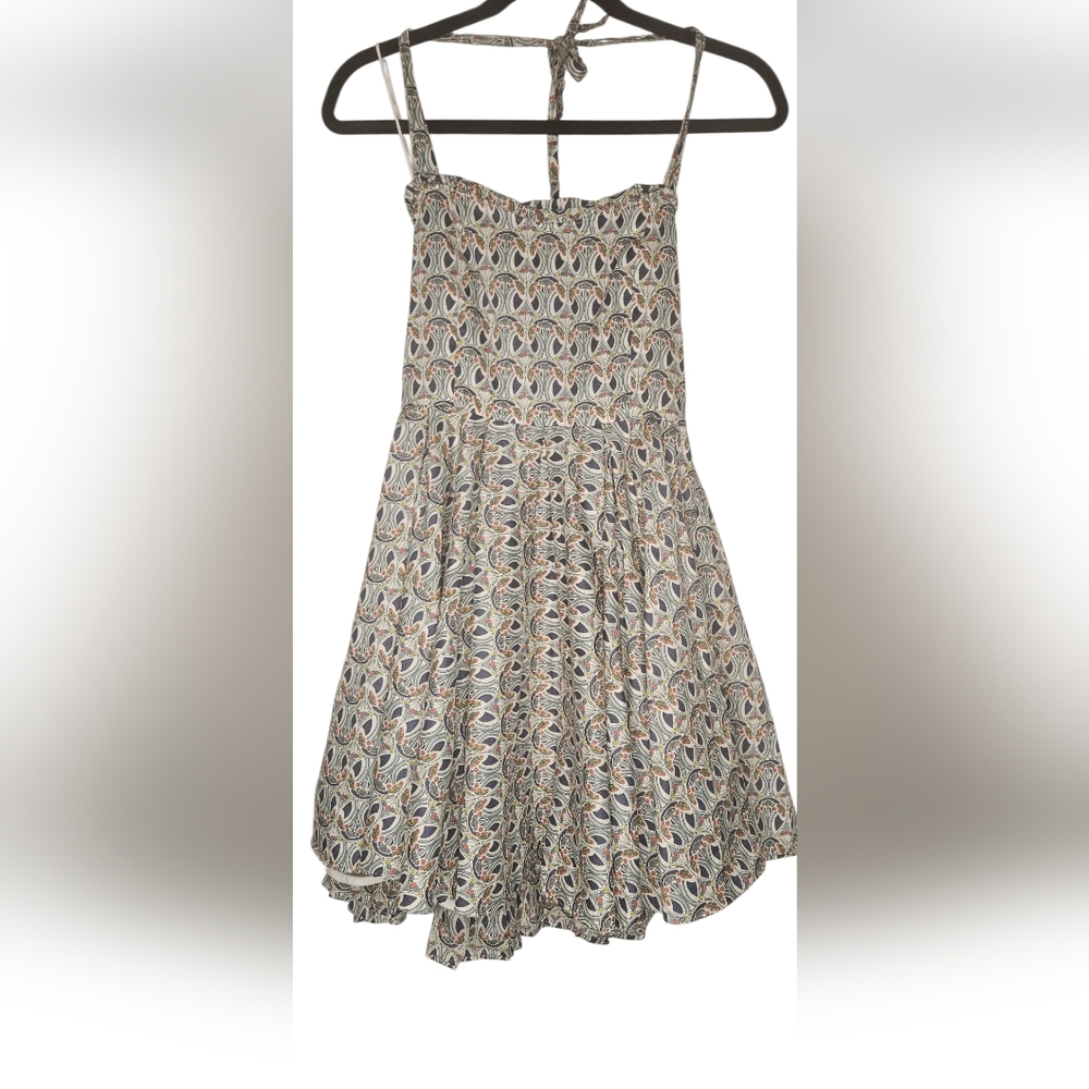 Alice + Olivia  Patterned Dress - Blue and White - Picture 2 of 4